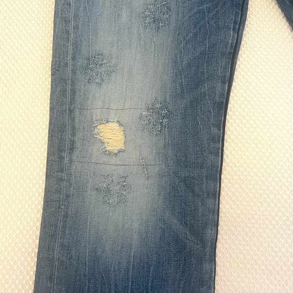 Brockenbow Lily Slim Medium Waist Ritz Blue Light Trip Jeans NWOT B17/9 - Picture 4 of 13